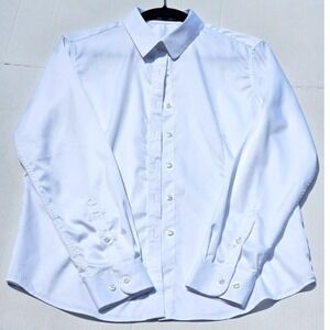 J.VER Men's Dress Shirt Solid Long Sleeve Stretch Wrinkle-Free Formal Shirt